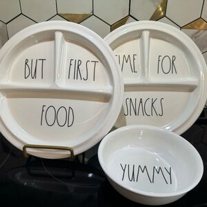 Rae Dunn Toddler Dishes